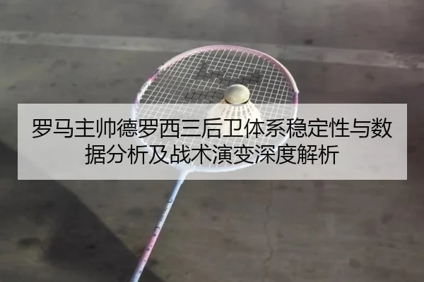 罗马主帅德罗西三后卫体系稳定性与数据分析及战术演变深度解析